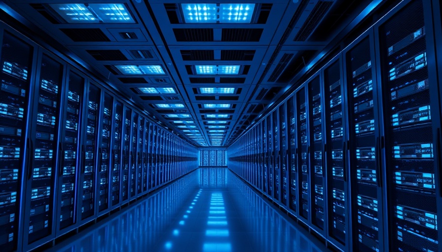Next-generation data centers for healthcare with futuristic design.