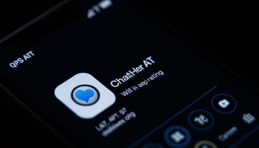 OpenAI AI Chatbots app on smartphone screen, college education tool.
