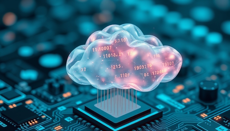 Futuristic digital cloud illustrating AI storage platform Vast Data valuation.
