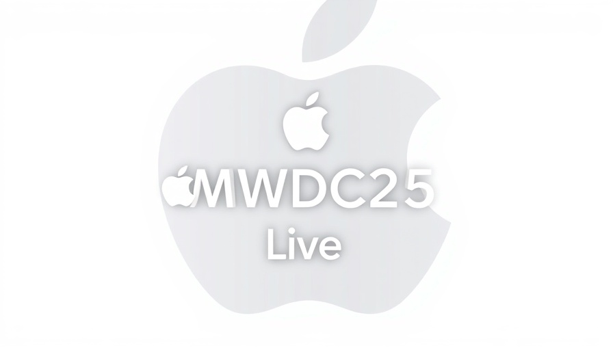 Apple WWDC 2025 logo with vibrant colors and minimalist design.