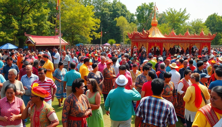 Traditional folk festival with vibrant attire, best summer festivals to travel to.