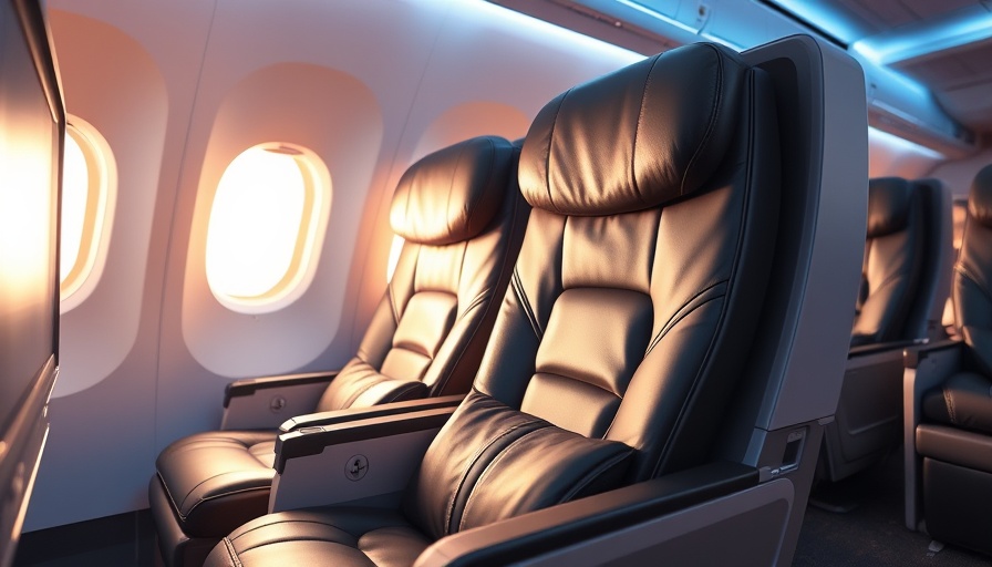 American Airlines business class seat showcasing upgrades and luxury.