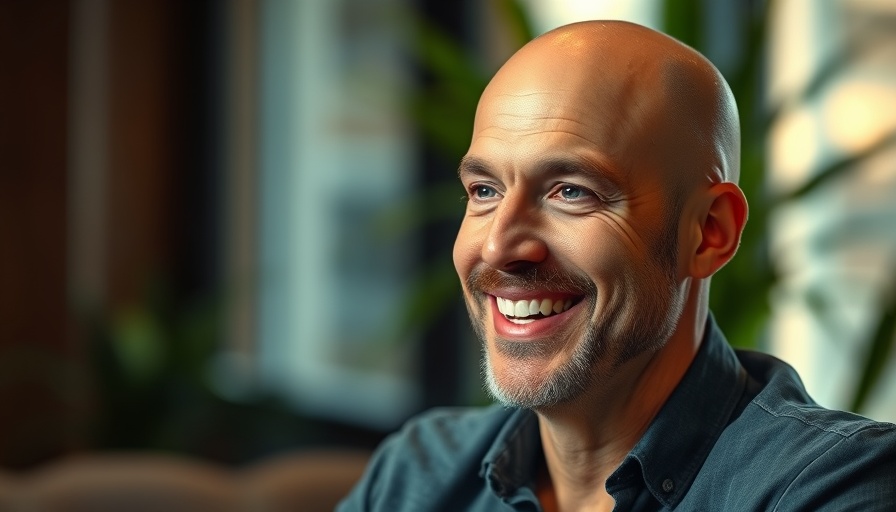 Smiling man discussing strategy, start with the hardest parts first.