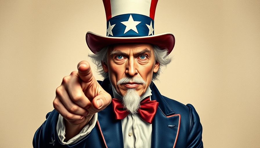 Vintage Uncle Sam illustration promoting U.S. Navy enlistment.