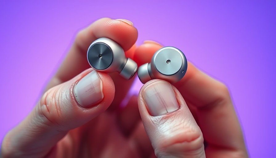Vime Rec Dot earbuds with AI recording feature in hand.
