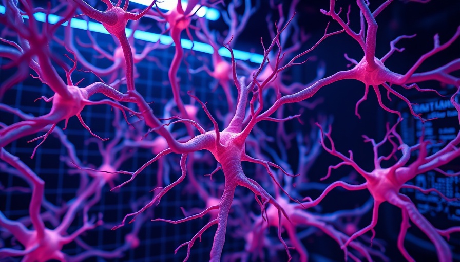 Vivid 3D cultured nerve tissue image for ALS research