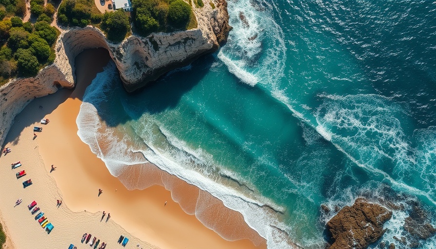Best UK beaches to visit this summer: Sandy beach with turquoise water.