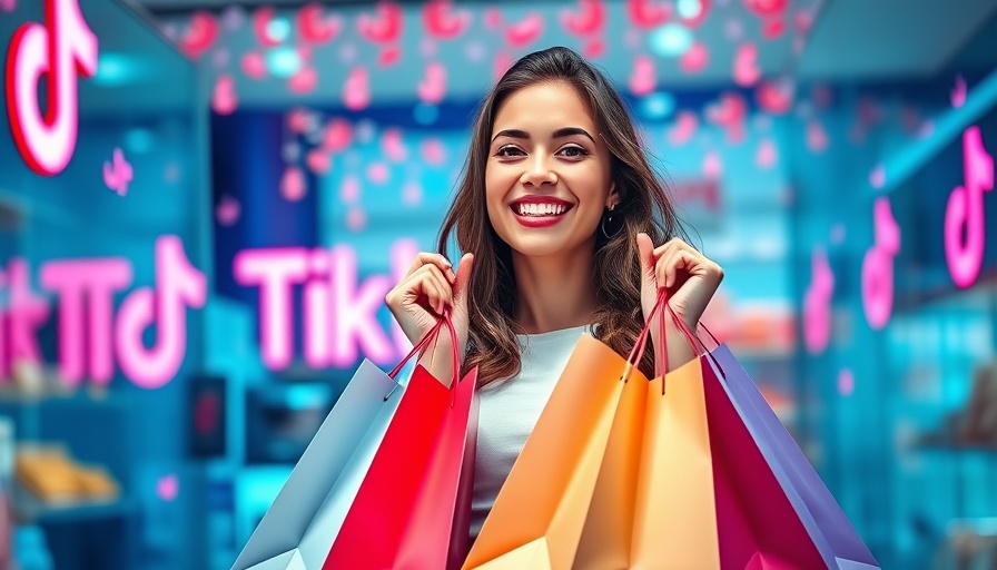 Vibrant image of TikTok sales trends in digital marketing.