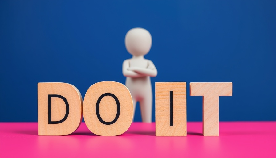 Inspire action with a 'DO IT' sign on colorful background to motivate employees to go above and beyond.