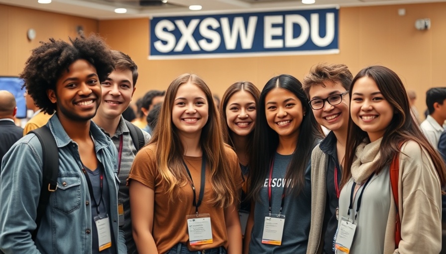 Teens with entrepreneurial mindset at SXSW EDU conference.
