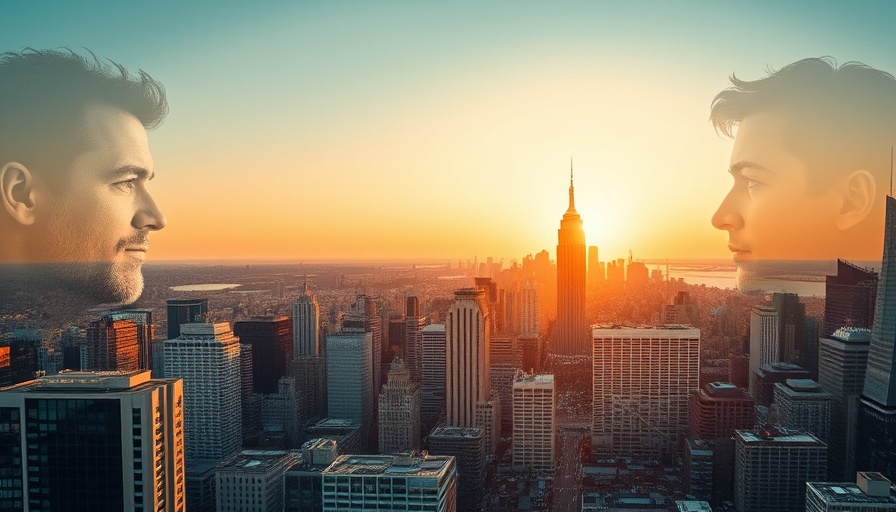 Corcoran Genesis acquires Corcoran Ferester Realty city skyline with portraits.