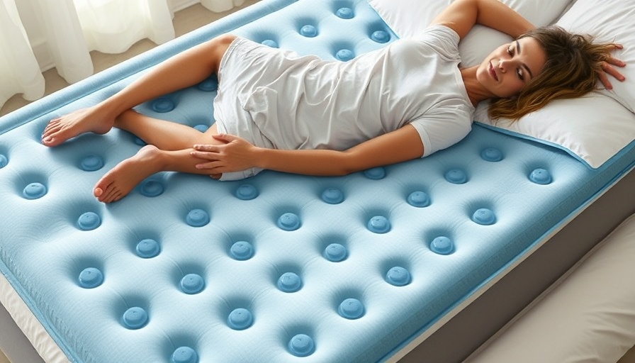 Innovative alternating-pressure mattress design for optimal comfort.