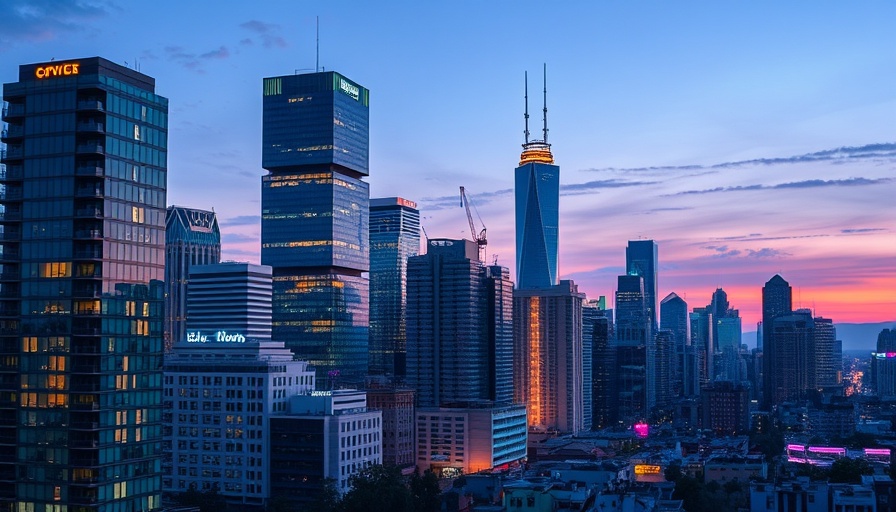 City skyline at dusk highlighting new restaurant openings Triangle.