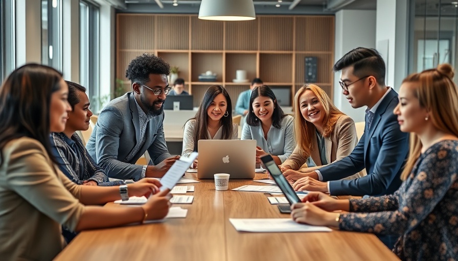 Diverse team discussing documents and laptops, Benefits of Hiring an Accountant
