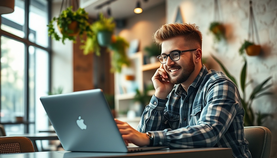 WiFi calling for business in a modern workspace with engaging decor.