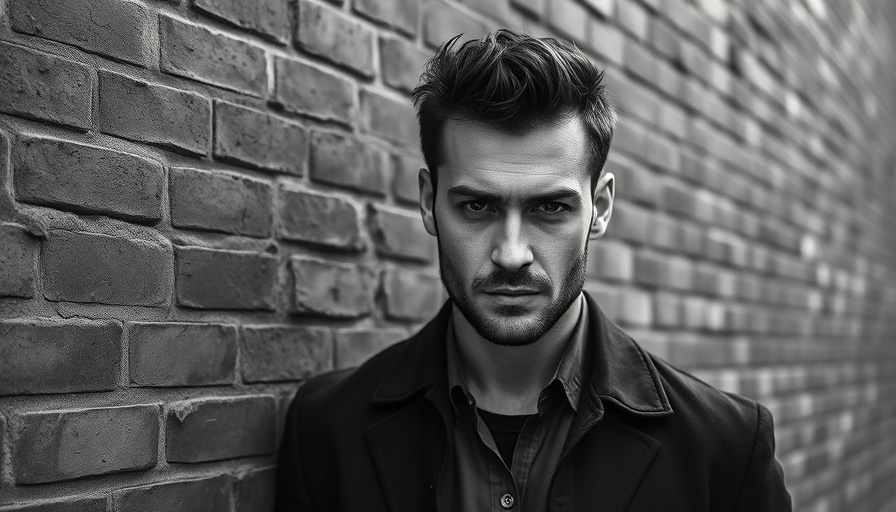 Stylish man against brick wall, embodying personalized small business ideas.