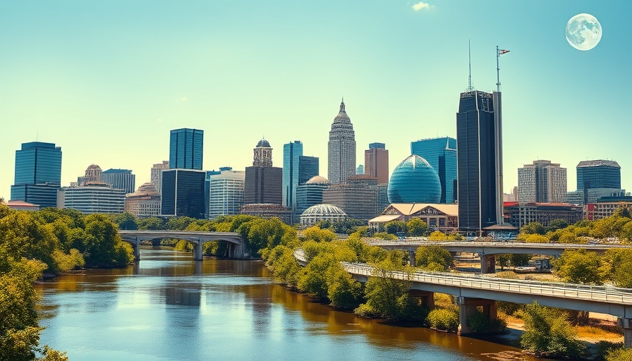 Vibrant Austin skyline highlighting housing market risks.