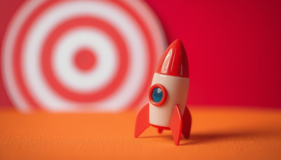 Balance between talent and hard work for success represented by toy rocket aiming at target.