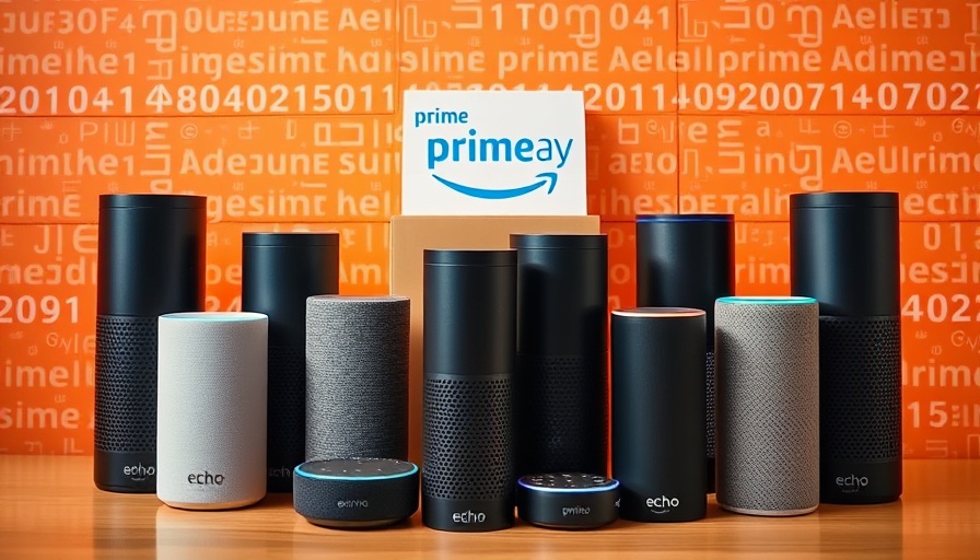 Prime Day Echo device deals featuring various Echo models.