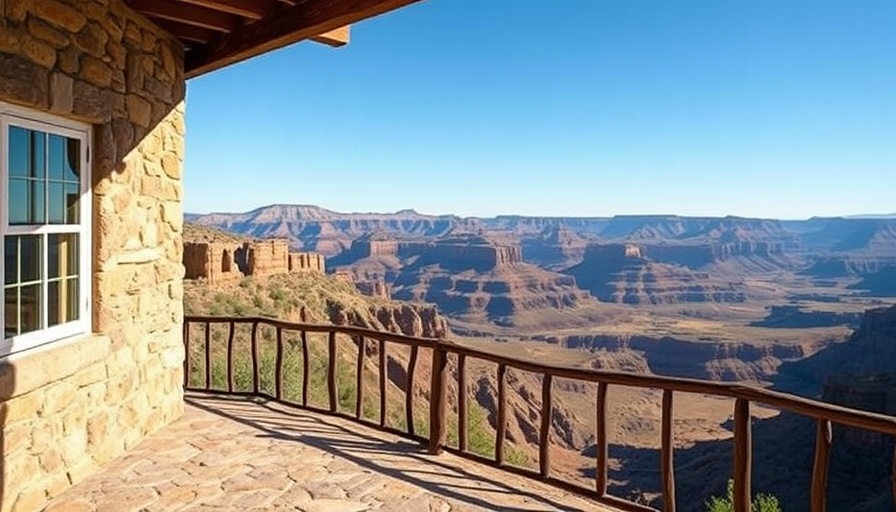 Save up to 25% at Hyatt properties with a stunning canyon view.