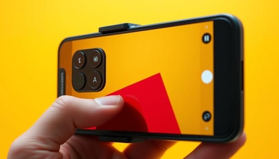 Close-up of Nothing Phone 3 with innovative design and camera layout.