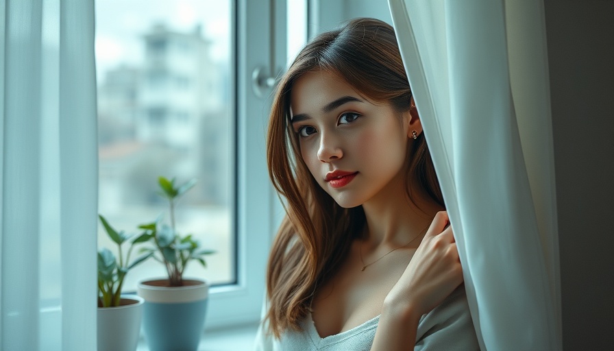 Woman embracing morning light for better health.