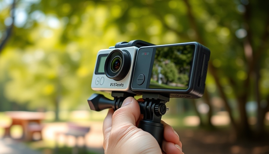 Action cameras illustrate technology in sports.