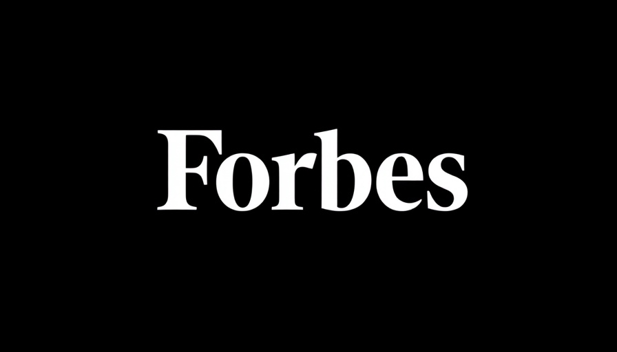 Forbes logo on black background related to AI in fashion trends