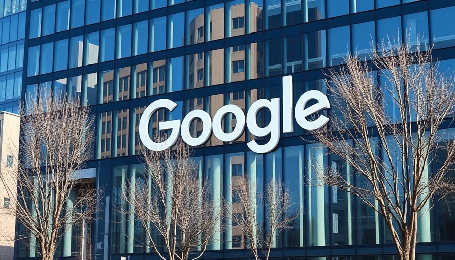 Google building facade reflecting AI talent acquisition environment.