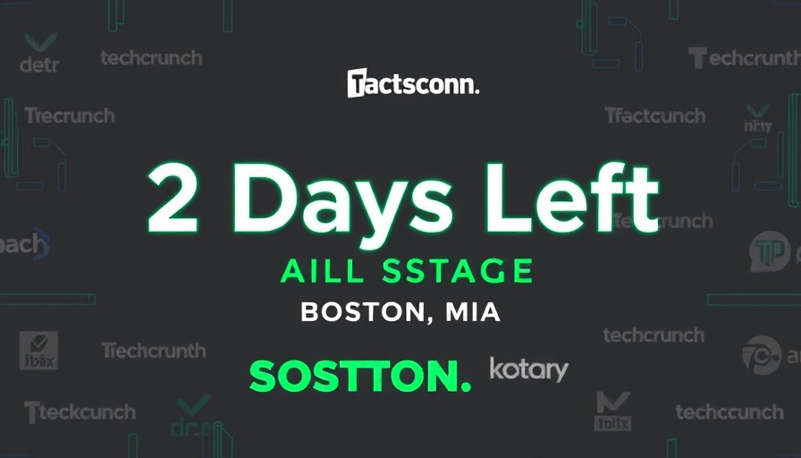 TechCrunch All Stage 2025 event countdown with 2 days left.