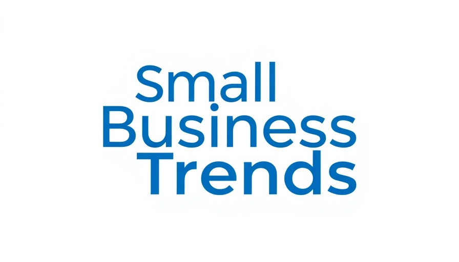 Simple blue and white logo for Small Business Trends, clean minimalistic design.