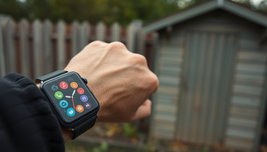 OnePlus Watch 3 displaying apps on a wrist outdoors.