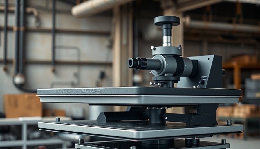 Heat press machine for print on demand business strategies.