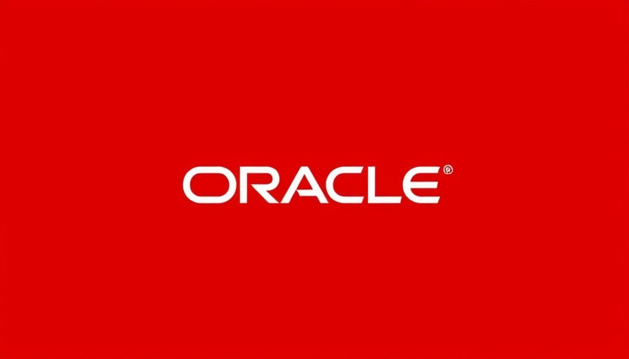 Oracle logo illustrating AI opportunities with Oracle.