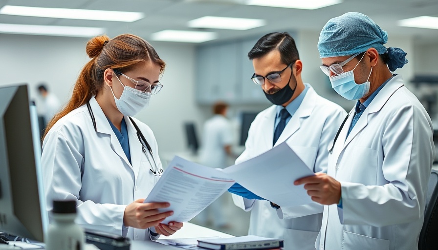 Unfit For Purpose Health Tests in a clinical setting with medical professionals analyzing documents.