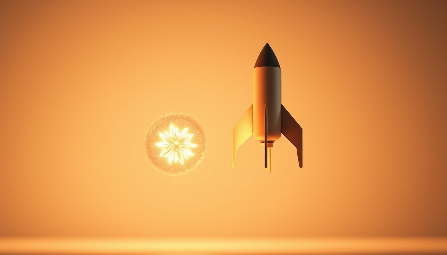 Innovative startup speed concept with lightbulb rocket.