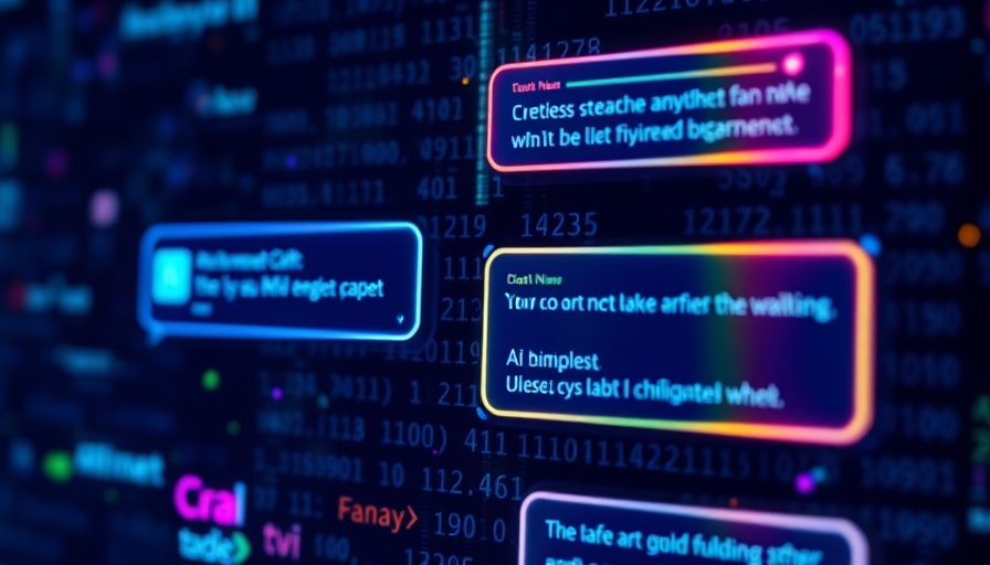Futuristic AI communication interface solving real problems.