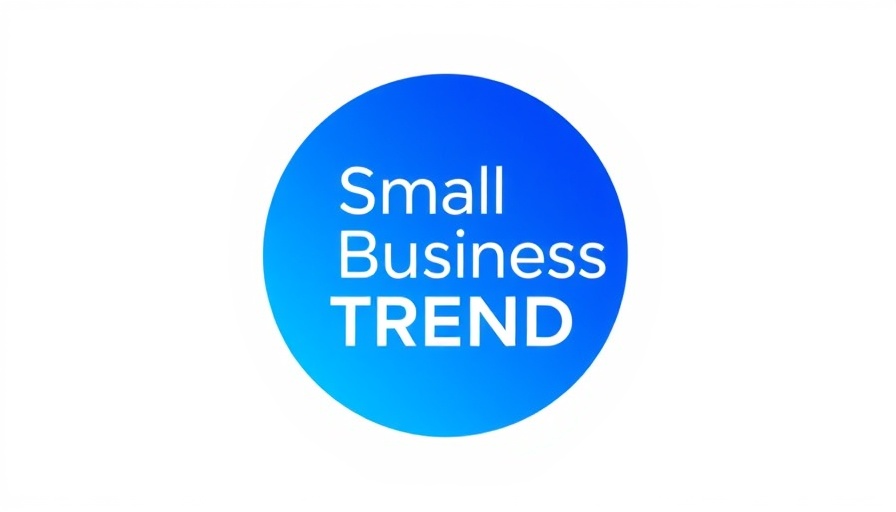 Modern logo of Small Business Trends in blue