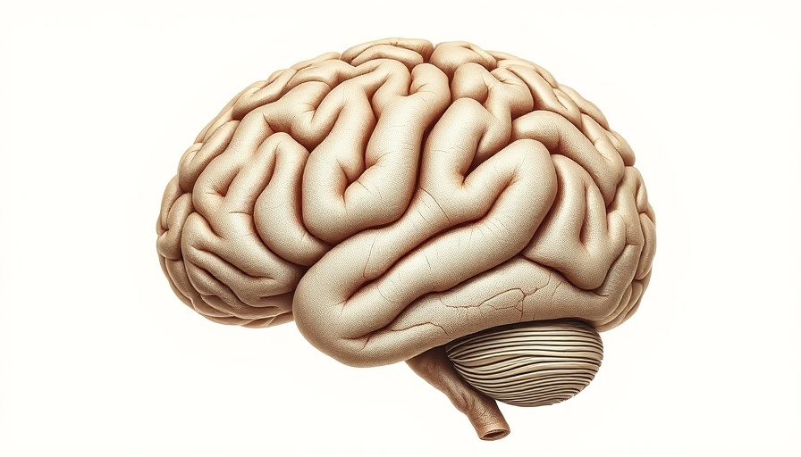 Detailed depiction of a macaque brain in a scientific diagram.