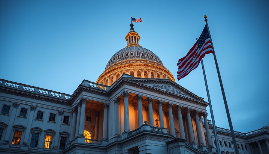 Capitol building with US flag at dusk, representing individual tax strategies under OBBBA.