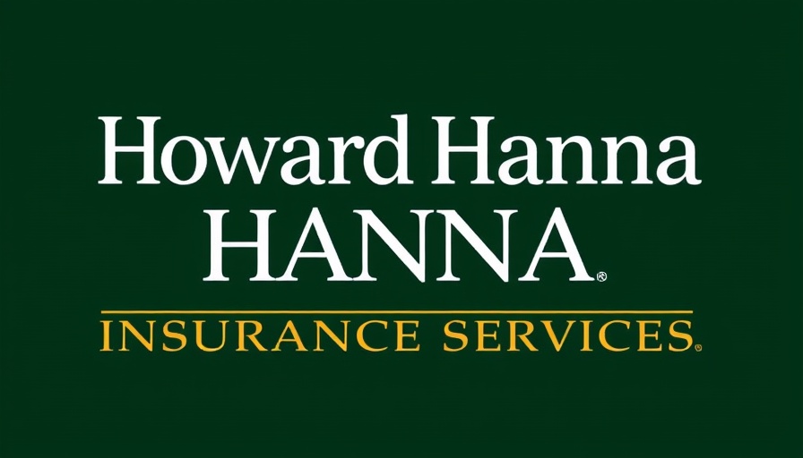 Howard Hanna Insurance Services logo on dark green background.