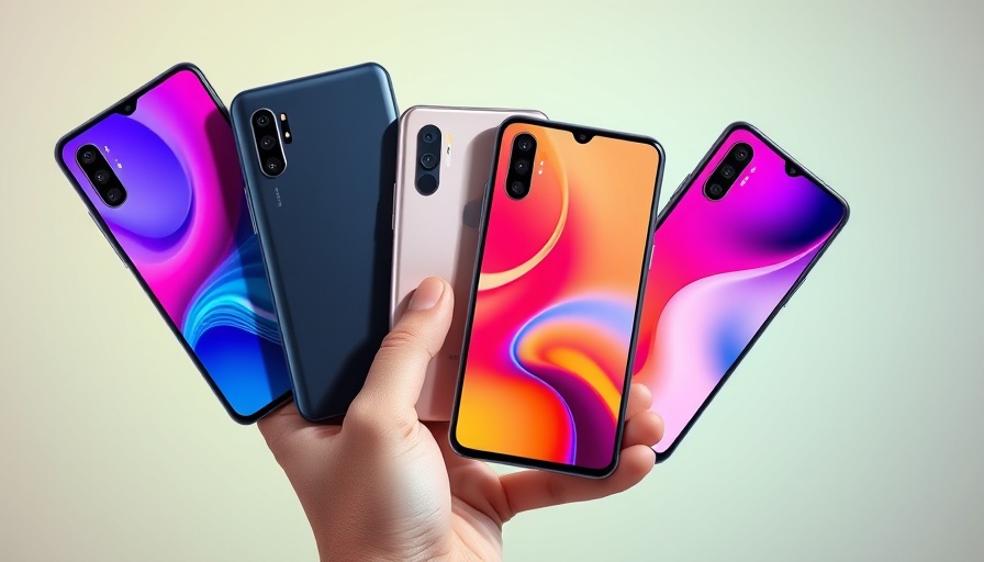 Three Google Pixel 10 phones in diverse hues displayed.
