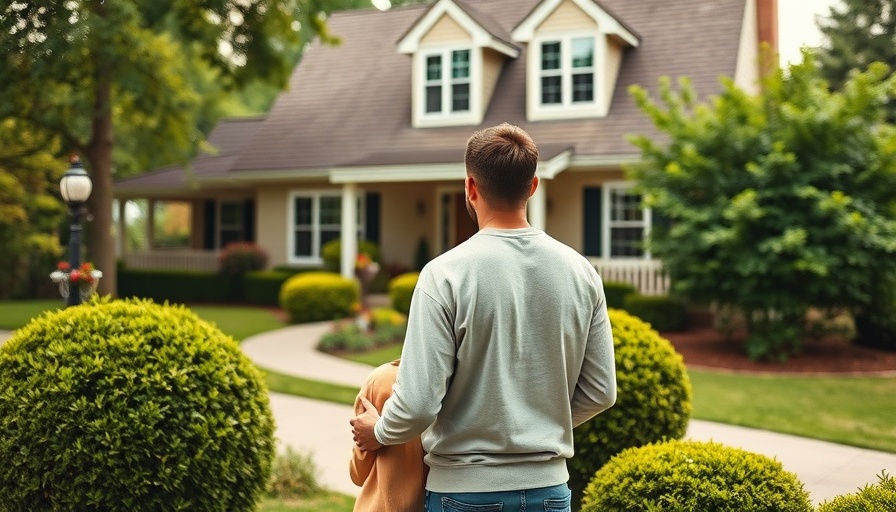 Young couple viewing a house, pondering homebuyers and mortgage rates.