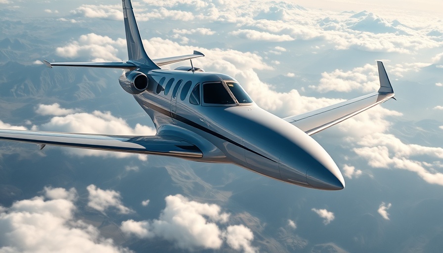 AI-powered aerospace 3D printing initiative with Honeywell aircraft in flight.