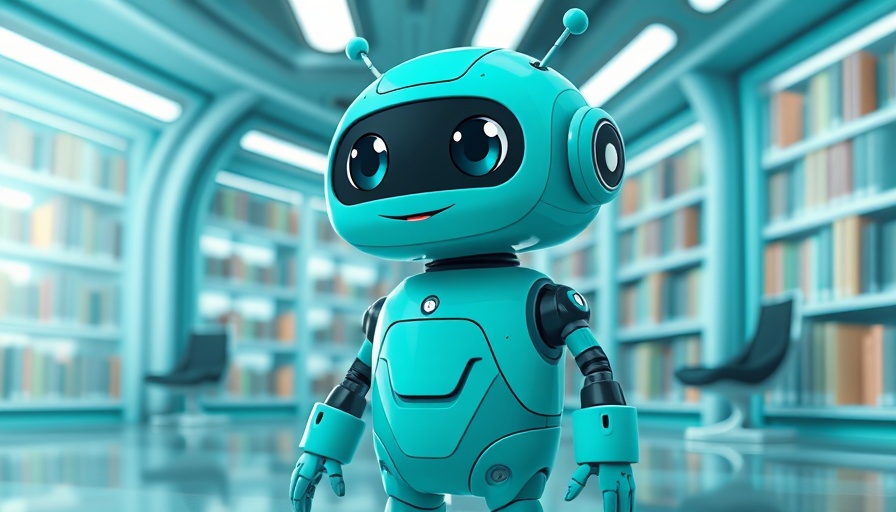 Teal robot in futuristic setting, Xbox cross-device library.