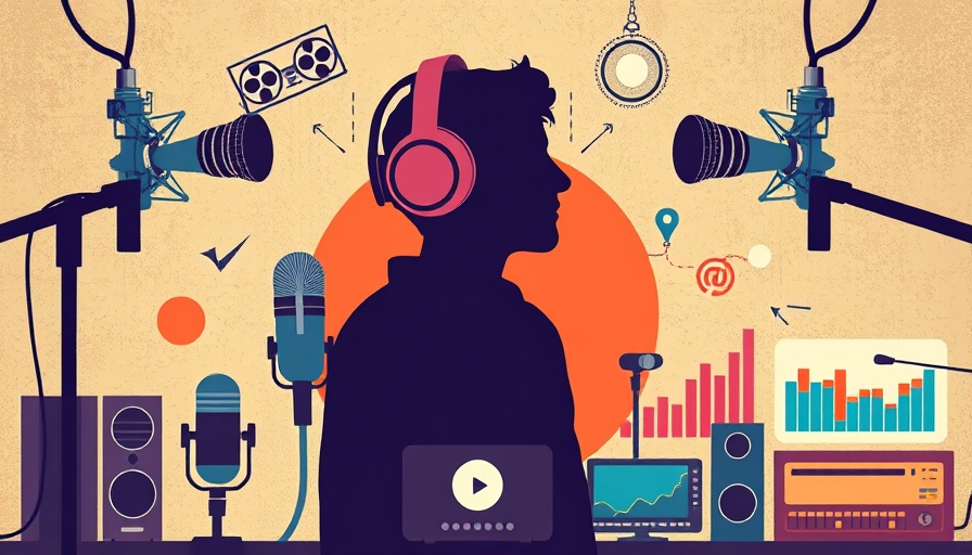CDC Turmoil RFK Senate Hearing podcast illustration with retro media theme