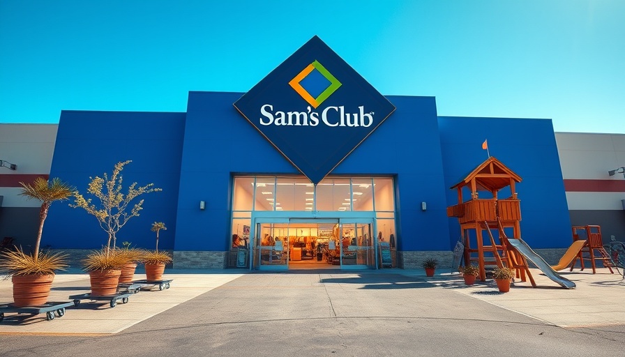 Sam's Club store entrance for business owners featuring membership benefits.
