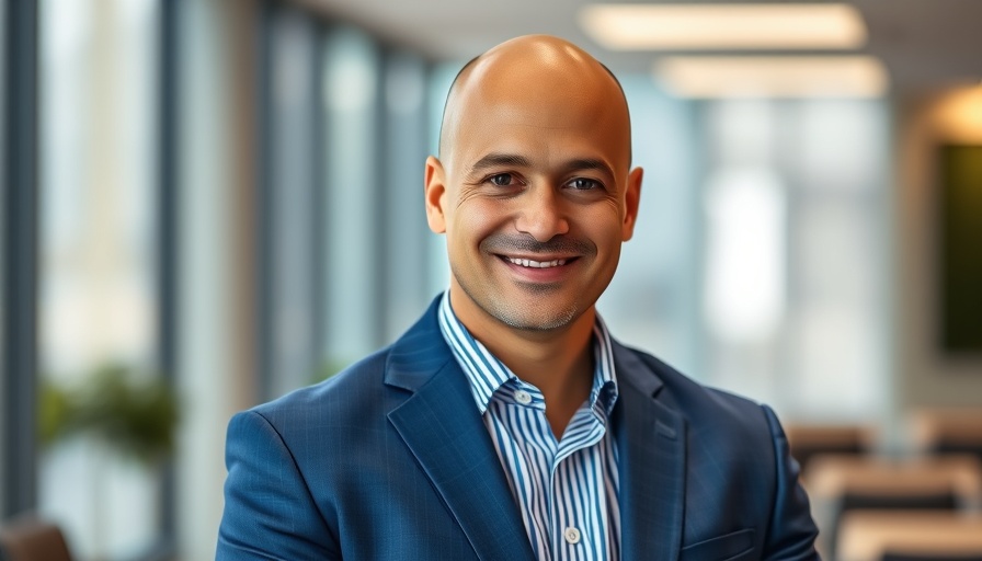 Bald man in suit indoors, related to Databricks $100 billion valuation.