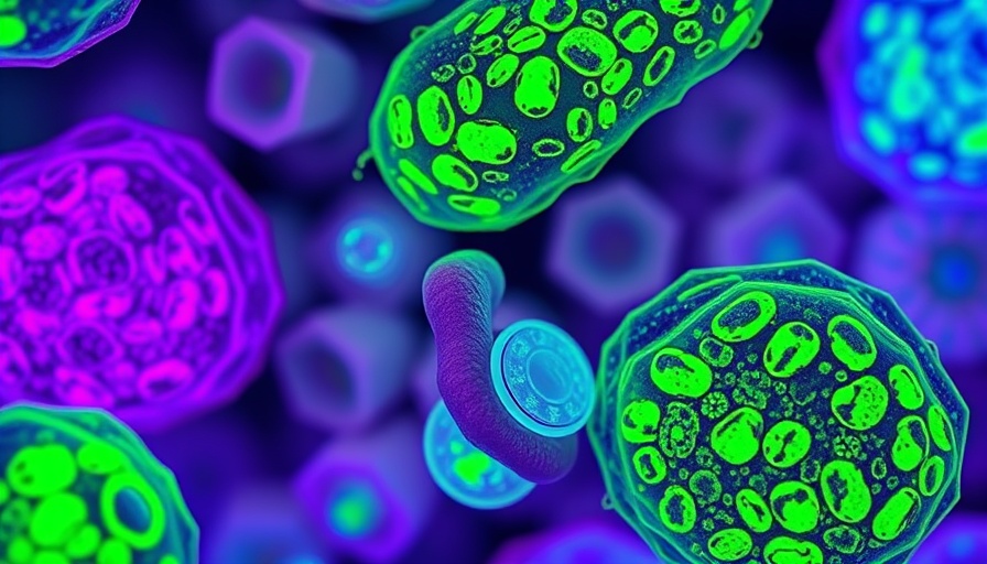 Microscopic view of biomaterial treatments highlighting non-hormonal menopause solutions.