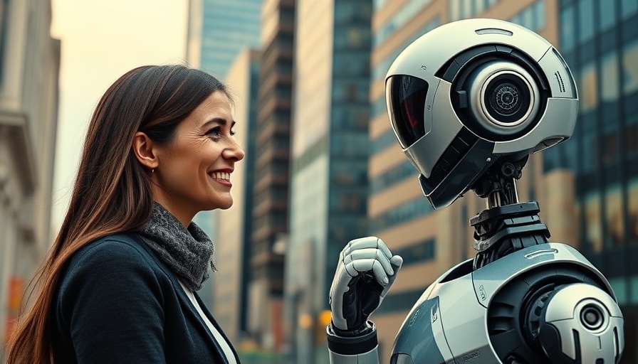 AI and woman in real estate, showcasing AI recommends in real estate.